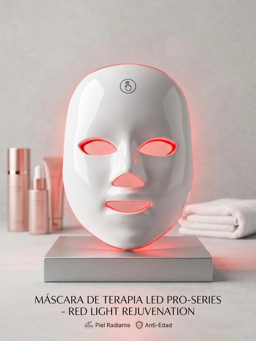 Máscara facial LED
