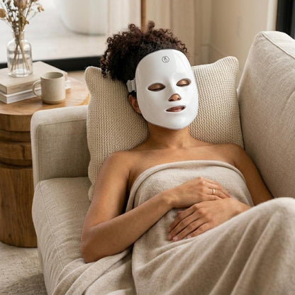 Máscara facial LED