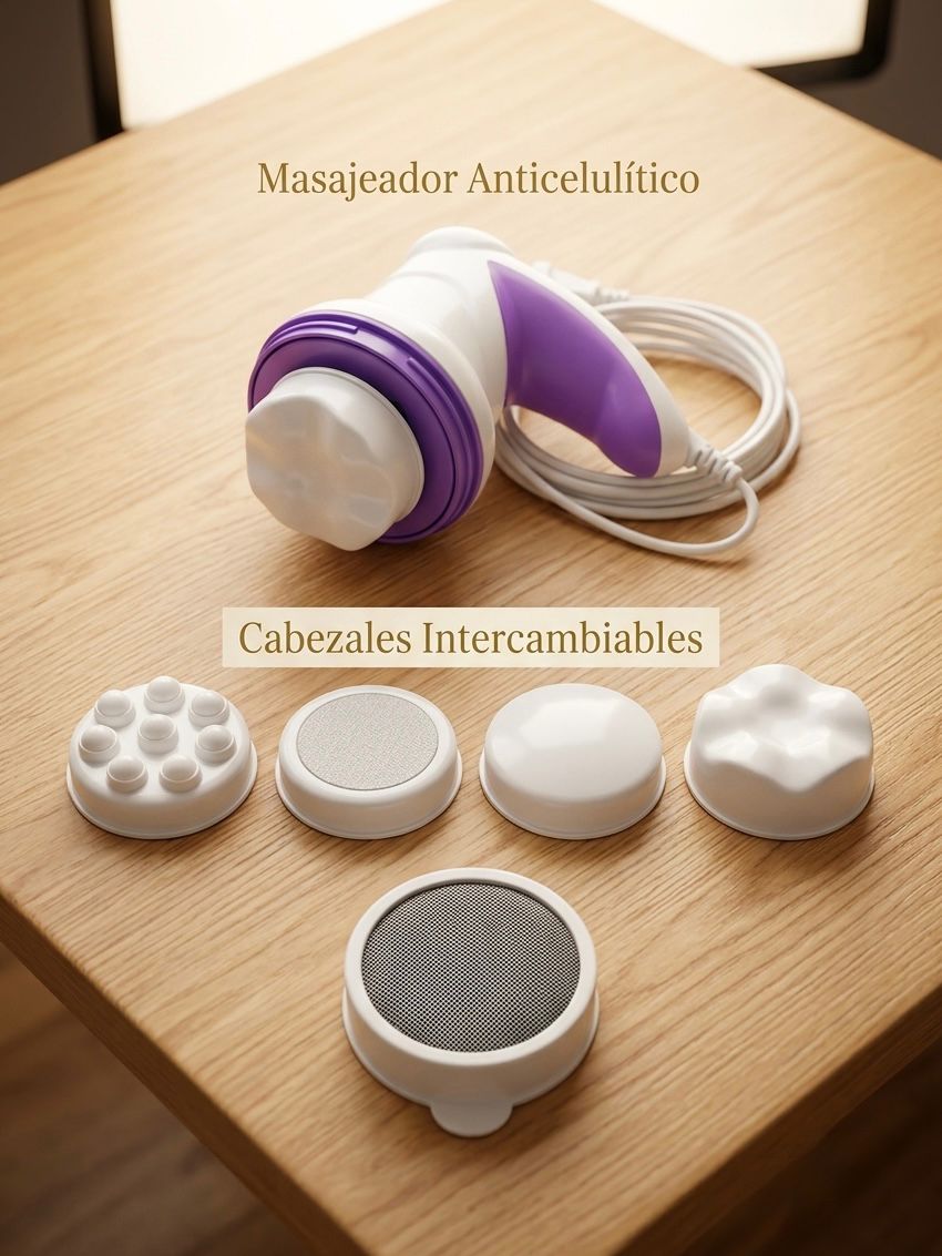 Masajeador anticelulítico 5 en 1