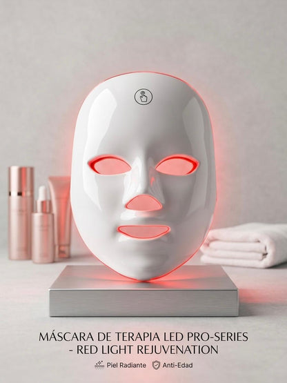 Máscara facial LED